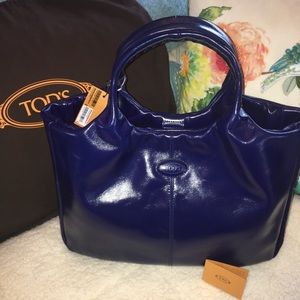 🆕Beautiful Tod’s leather AGJ media bag